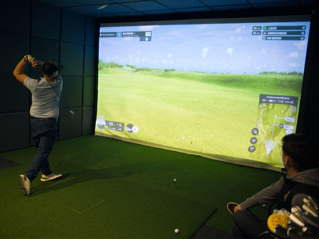 Golf Sim Room